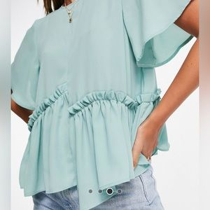 asos blouse, size 2. worn once, fits great.